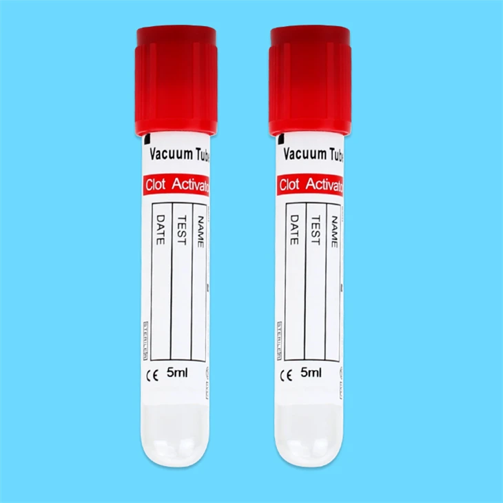 Red Cap Clot Activator Tube high quality